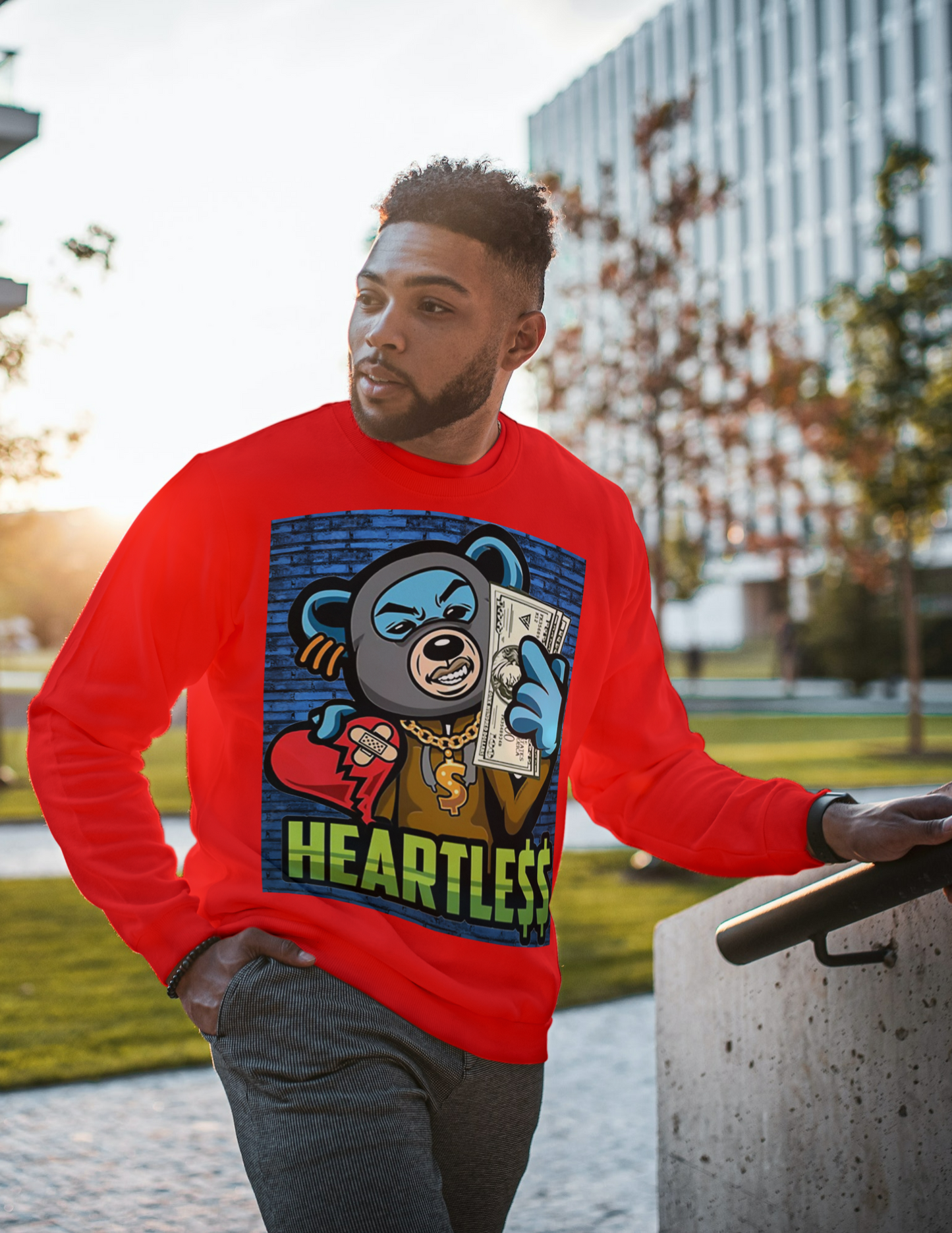 Long Sleeve Heartless Sweater (Unisex)