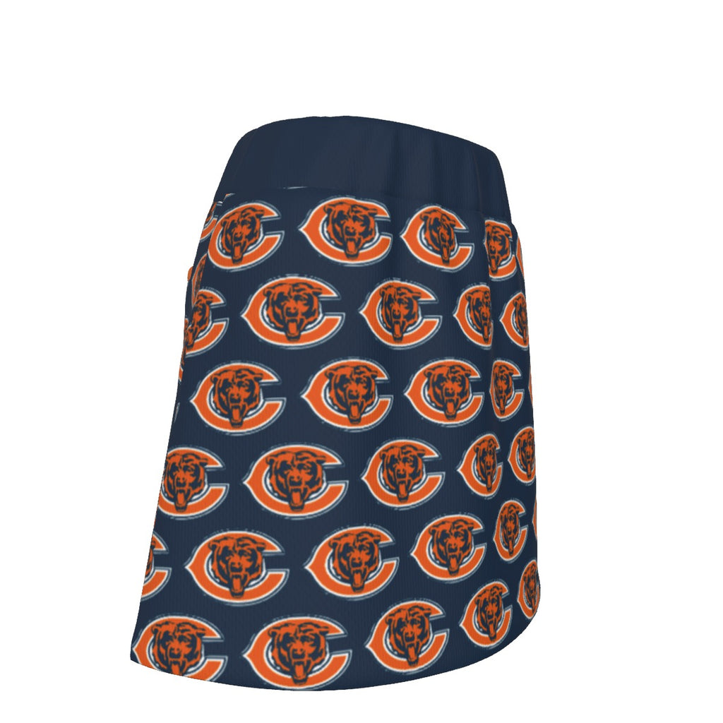 Women's Chicago Bears Middle-Waisted Skorts