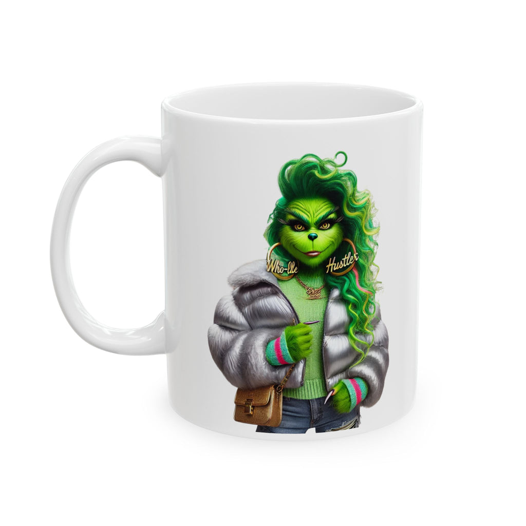 Grinch Christmas Ceramic Mug — Funny "Merry Grinchmas" Holiday Coffee Cup (11oz, 15oz)