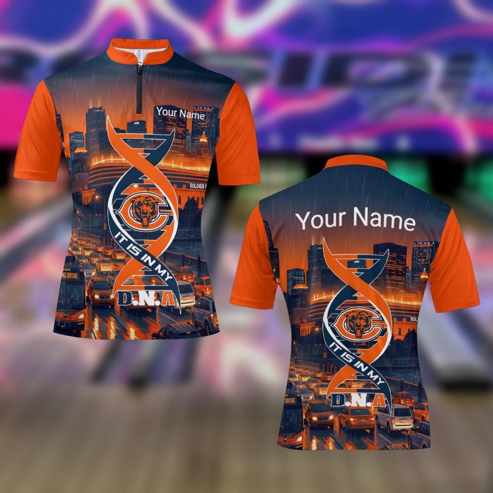 Chicago Football Women's Bowling Jersey (Personalize)