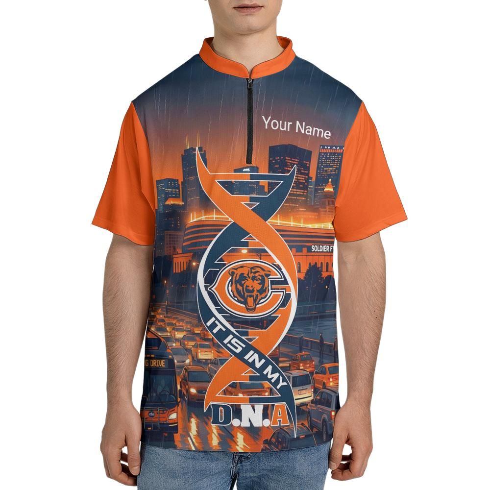 Stand Out in Style: Full Sublimation Chicago Football Bowling Jersey