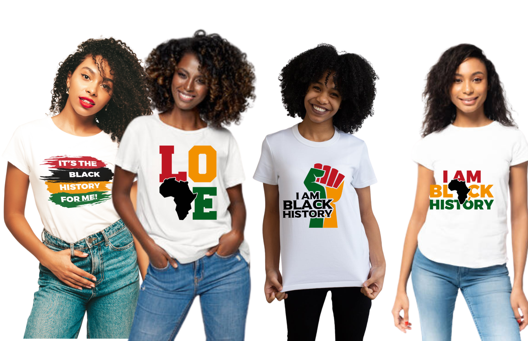 I am black history fist