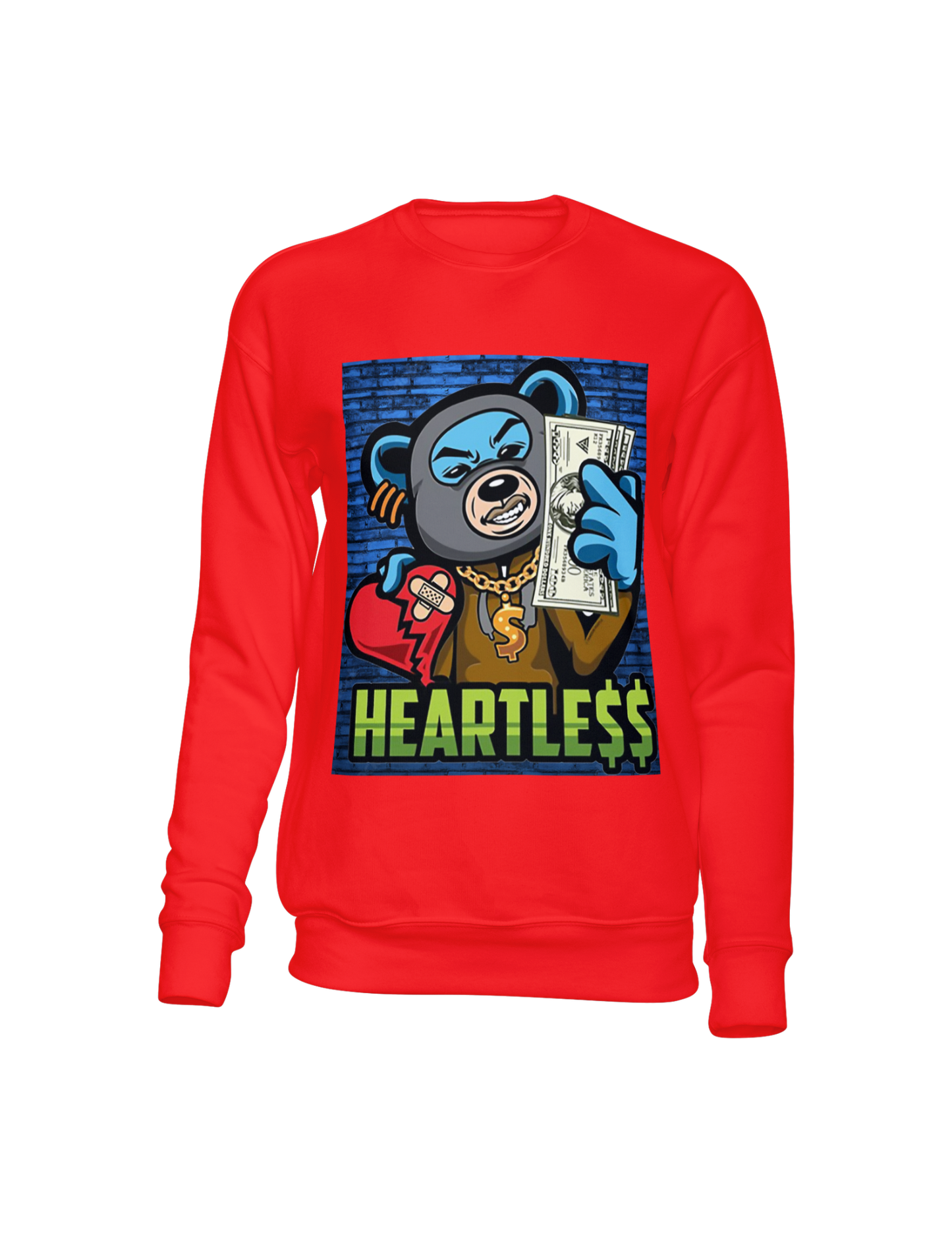 Long Sleeve Heartless Sweater (Unisex)