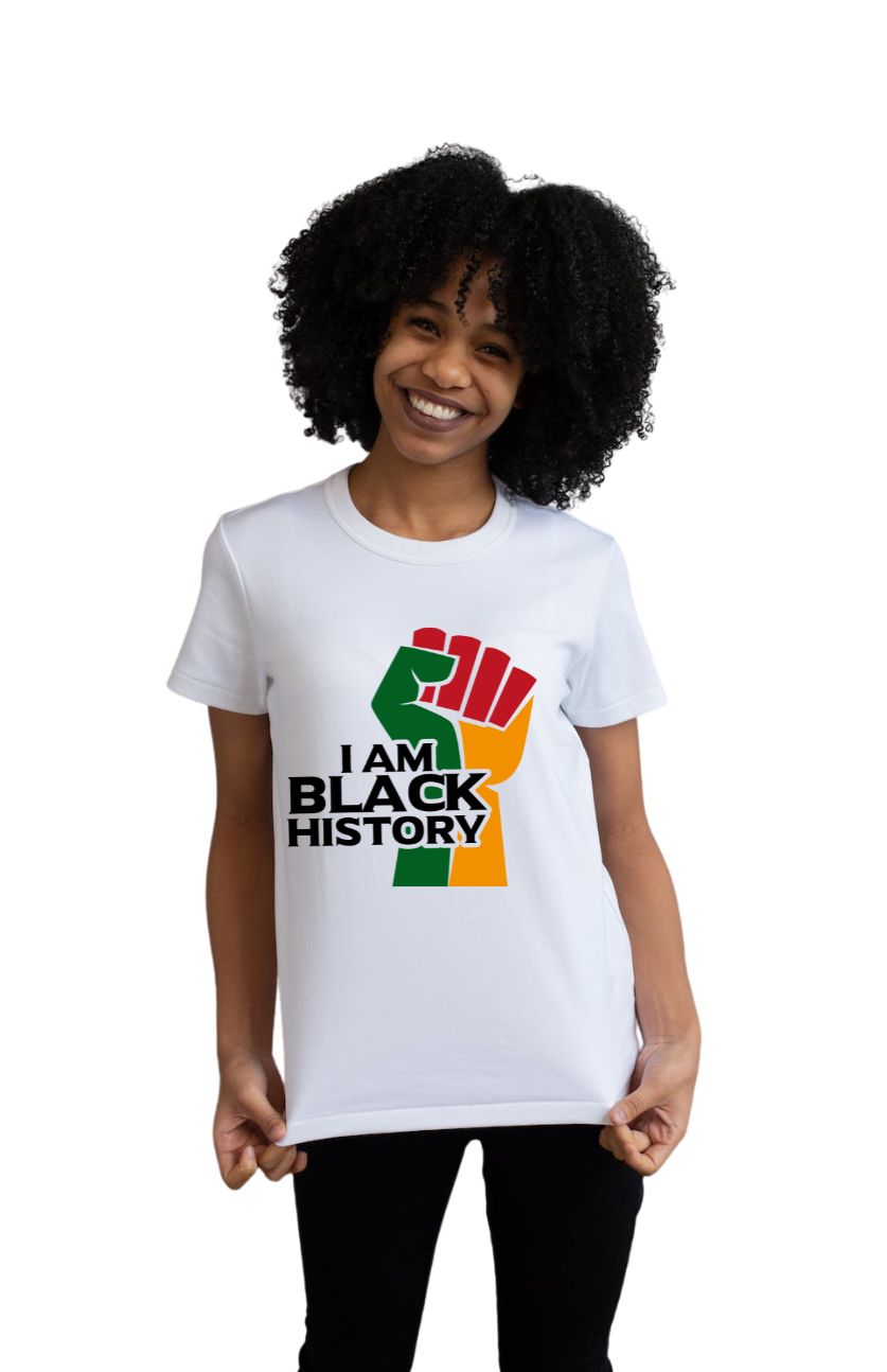 I am black history fist