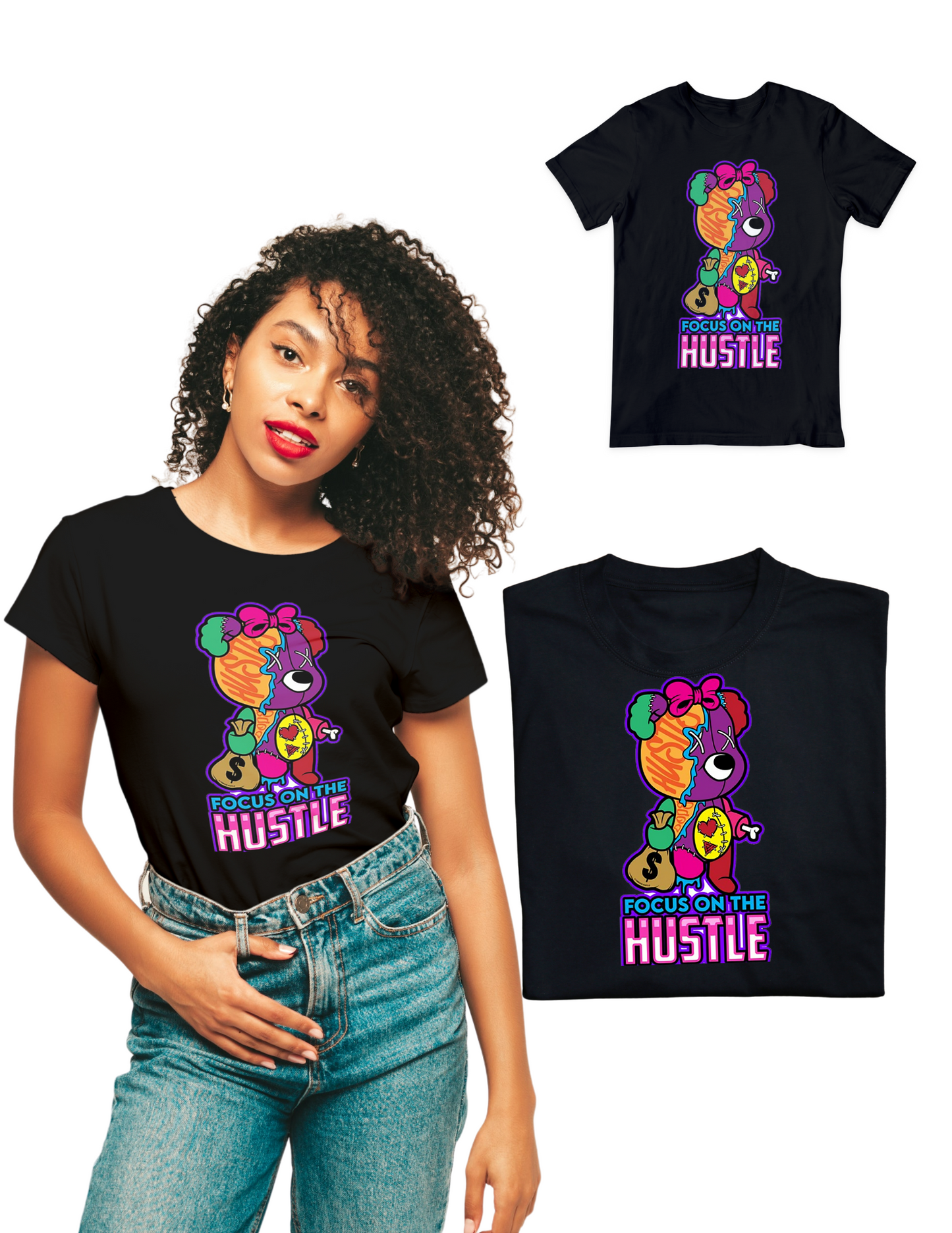 Hustle Bear (Purple)