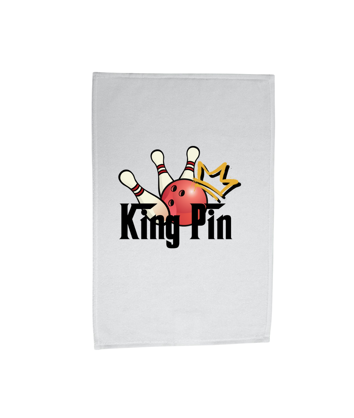 QUEEN Pin or KING Pin Microfiber Bowling Towel